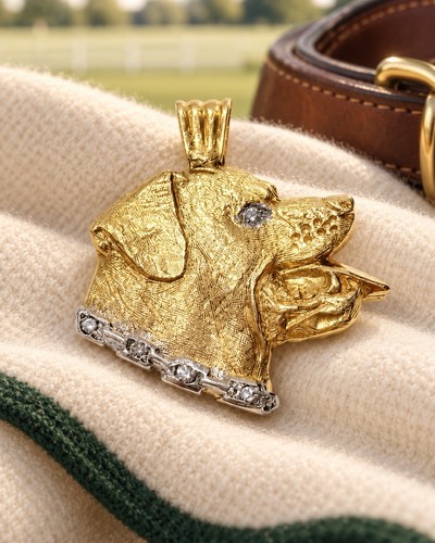 Ciondolo personalizzato oro